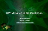 IWRM Issues in the Caribbean