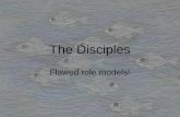 The disciples as role models