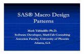Sas® Macro Design Patterns