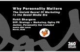 Why Personality Matters