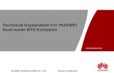 Technical Explanation for Huawei Dual-Mode BTS Evolution