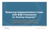 Reduce Implementation Costs with B2B Framework