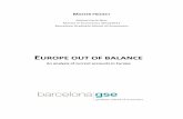 Europe out of balance: an analysis of current accounts in Europe (Paper)