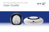 BT Baby Monitor 200 User Guide from Telephones Online