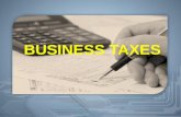 Business taxes