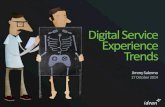 Digital service experience trends