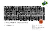 Contemporary issues of Management