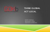 GOKb: Think Global, Act Local (Charleston 2013)