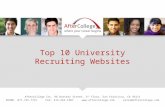 The Top 10 University Recruiting Websites