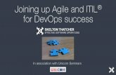 Joining up Agile and ITIL for DevOps success