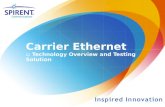 Carrier Ethernet Tech Overview