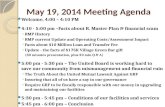 May 19 2014 meeting