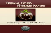 Financial, Tax, and Retirement Planning