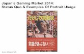 Japan’s Gaming Market 2014: Status Quo & Examples Of Portrait Usage