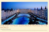 Samantha Krahenbuhl - 10 Most Exotic Hotels In The World