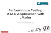 Тестирование производительности Ajax приложений с помощью JMeter
