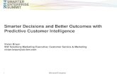 Smarter Decisions and Better Outcomes with Predictive Customer Intelligence