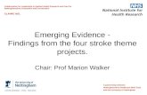 Stroke Event 13 Sep  - First morning presentations