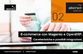 Slides webinar Abstract "E-commerce con Magento e OpenERP"