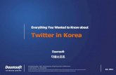 Everything! about Twitter in Korea