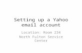 Part 2 setting up a yahoo email account