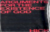 Arguments for the Existence of God. John Hick