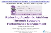 Reducing Academic Attrition Through Strategic Performance Management   Hencshel   Us Army