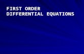 02 first order differential equations