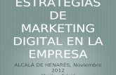 Estrategias de Marketing Digital en la Empresa