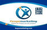 Panelistas Fexpomarketing 2011 - 26 de mayo
