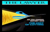 UK 200 Annual Report 2010 - The Cost of Cutting (the Lawyer Aug11)