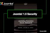 Joomladay Netherlands - Security