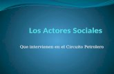 Actores sociales
