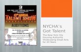NYCHA's Got Talent - NYCHA's 43rd Annual Talent Show