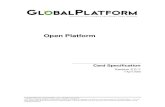 Open Platform Card-Specification