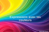 Expresiones con colores (Frances)