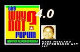 WhyNot?Forum 4.0 Gabe Mercado