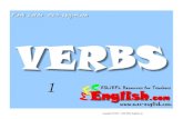 Verbs flash cards actions