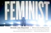 Brands Like Beyonce - social media, advertising, celebrity and feminism