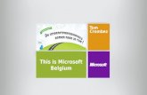 Feweb on tour: This is Microsoft Belgium