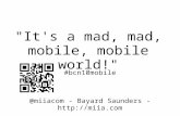 Mobile Marketing - Barcamp Nashville 2010 - Bayard Saunders
