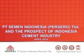 Semen Indonesia (SMGR) Corp Presentation April 2014
