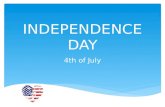 Independence day - Dia da Independencia EUA