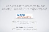 Ed Dean - JETT customer experience - MSPA mystery shopping conference November 2013