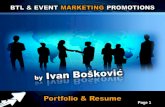 Ivan Boskovic Visual Resume