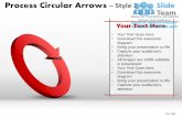 Process circular arrows 2 powerpoint presentation slides ppt templates