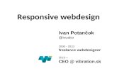 responsive webdesign -