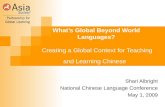 Albright Global Beyond World Languages