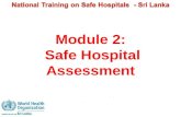 National Training on Safe Hospitals - Sri Lanka - Module 2 Session 1 - 14Sept22-24