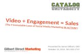 9 Immutable Laws of Social Media in action: Guerrilla Video, Video Plus Social Engagement equals sales!